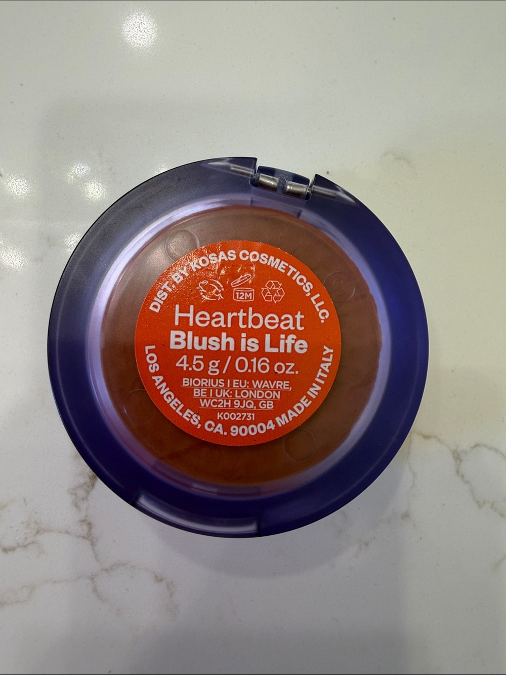 Kosas Baked Dimensional & Brightening Blush Is Life in Heartbeat